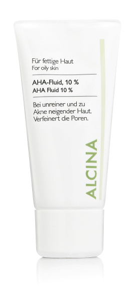 Alcina F/M AHA-Gesichtsfluid 10% 50 ml