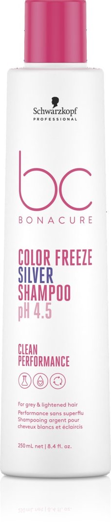 BC Bonacure pH 4.5 Color Freeze Silver Shampoo 250 ml