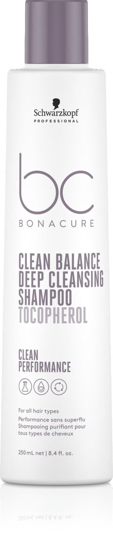 BC Bonacure Clean Balance Deep Cleansing Shampoo 250 ml